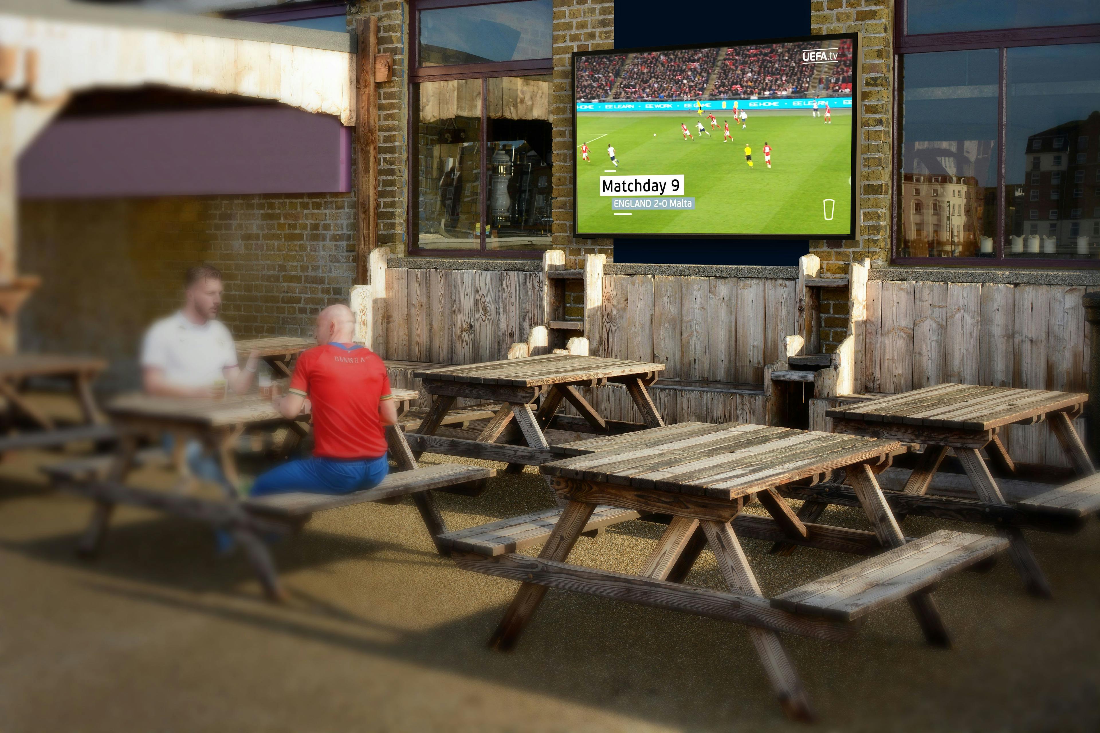 Enhance Your Venue's UEFA Champions League Experience with Outdoor Smart Digital Display